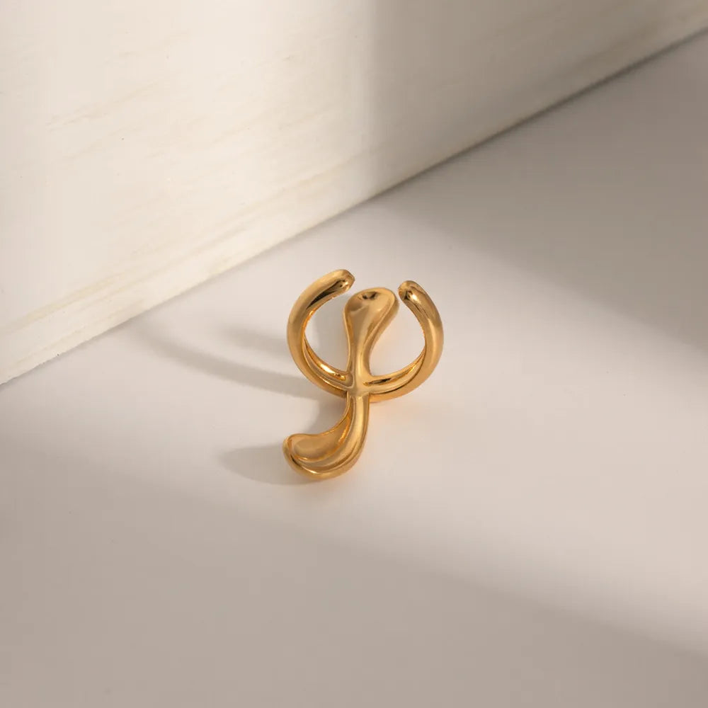 Trendsi modern gold cuff jewelry featuring a unique design for stylish accessory lovers