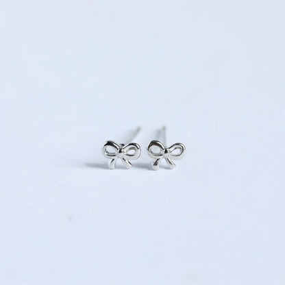 Trendsi Copper Bow Stud Earrings with a Charming and Delicate Design
