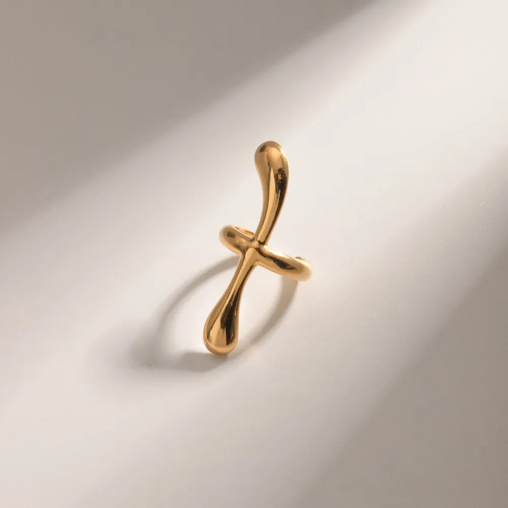 Trendsi modern gold cuff jewelry featuring a sleek and contemporary design