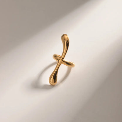 Trendsi modern gold cuff jewelry featuring a sleek and contemporary design